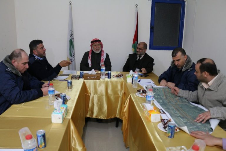 وفد من وزارة النقل والمواصلات يزور النائب أبو راس