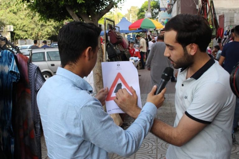 الإدارة العامة للهندسة والسلامة المرورية تنظم برنامج توعوي