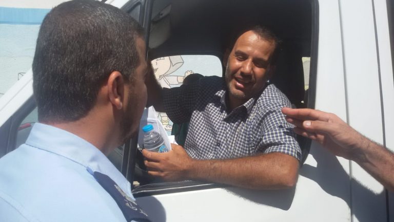 الإدارة العامة للهندسة والسلامة المرورية تشرع بحملة على الباصات  ذات الحمولة الزائدة