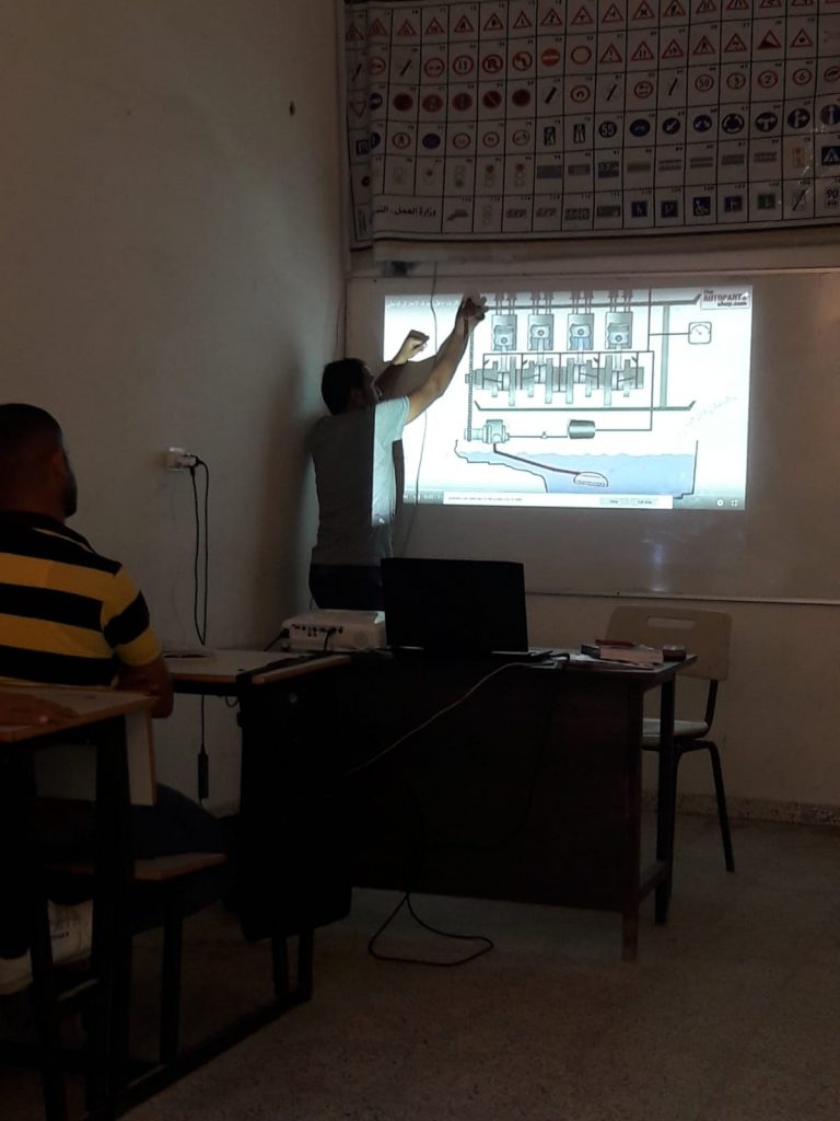 الإدارة العامة للمدارس والمعاهد تزور كلية الأمام الشافعي