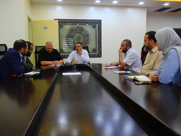 العلاقات العامة والإعلام تستقبل وفداً من شركة الوطنية موبايل