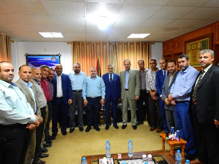 وكيل وزارة النقل والمواصلات يستقبل رئيس المتابعة الحكومية