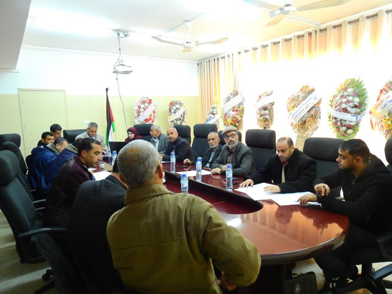 وزارة النقل والمواصلات تشارك في ورشة عمل حول الخطة المرورية الجديدة لمحافظة رفح