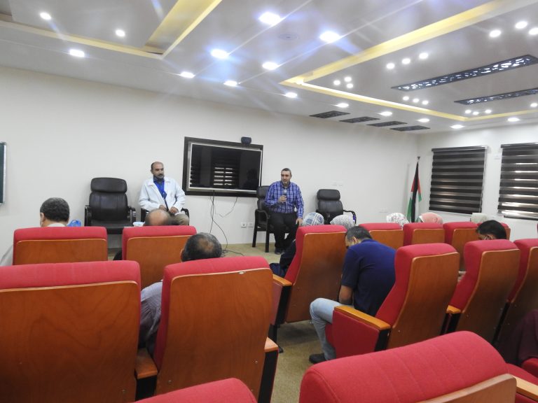 الإدارة العامة للعلاقات العامة والاعلام تنظم محاضرة تثقيفية صحية