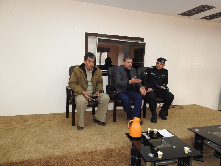 الإدارة العامة للهندسة والسلامة المرورية تجتمع بفريق الكشافة الفلسطينية