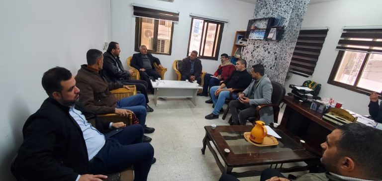 وحدة العلاقات العامة والتعاون الدولي تجتمع مع الإدارة العامة للهندسة والسلامة المرورية